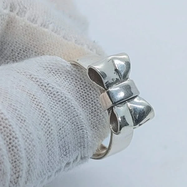 The Bow Ring — Silver, Affinia Jerusalem